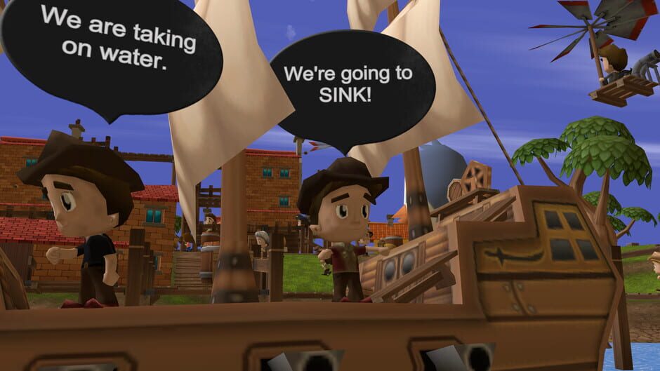 Archipelago: Navigable VR Comic Screenshot