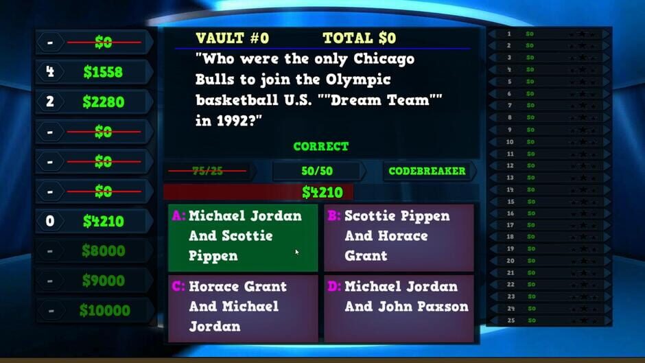 Trivia Vault Olympics Trivia Screenshot