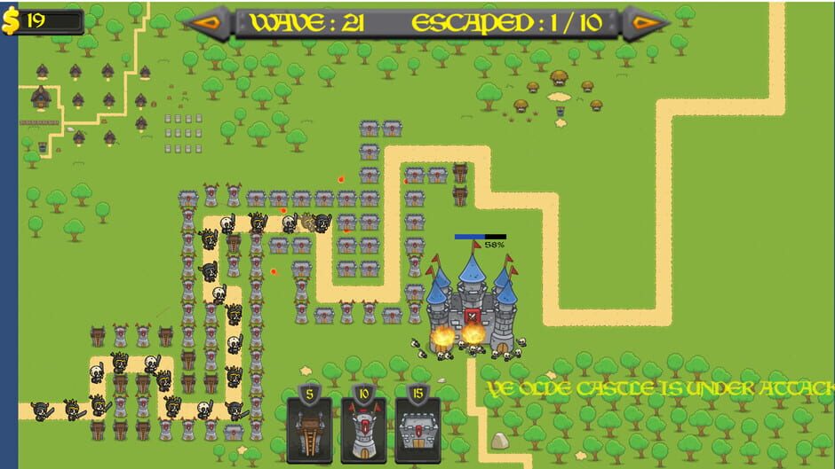 สกรีนช็อตจาก Skelli Tower Defense (รูปที่ 5)