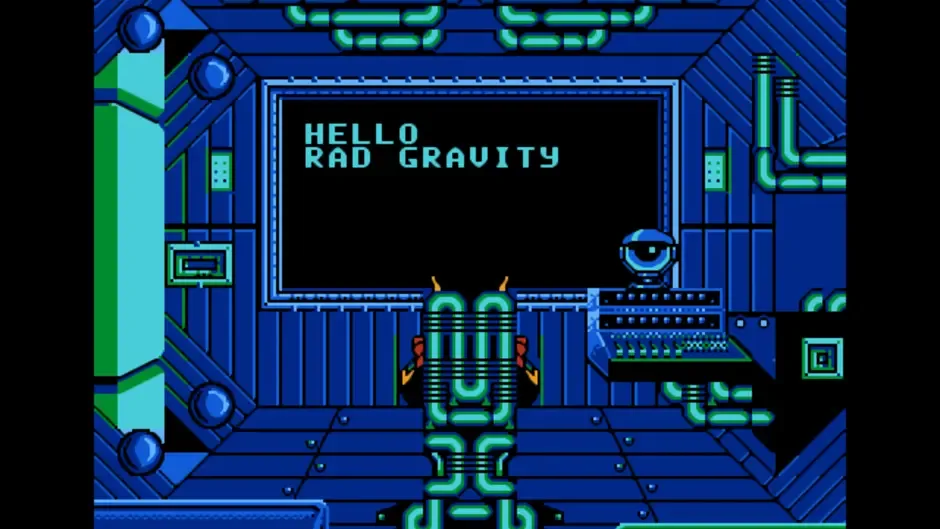 Skärmbild 1 från The Adventures of Rad Gravity