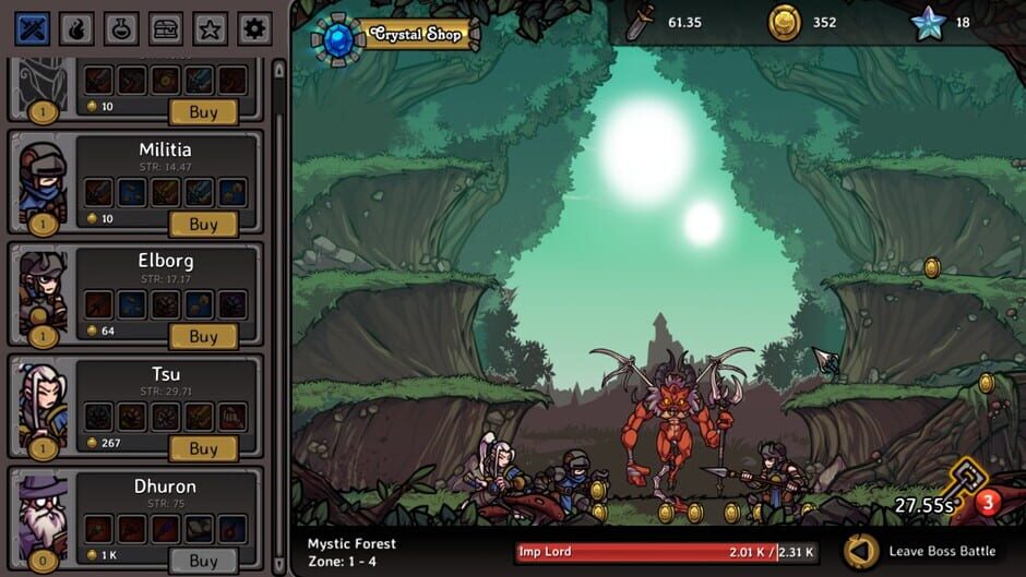 Clicker Guild screenshot