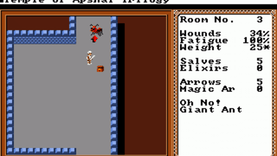 Temple of Apshai Trilogy Screenshot