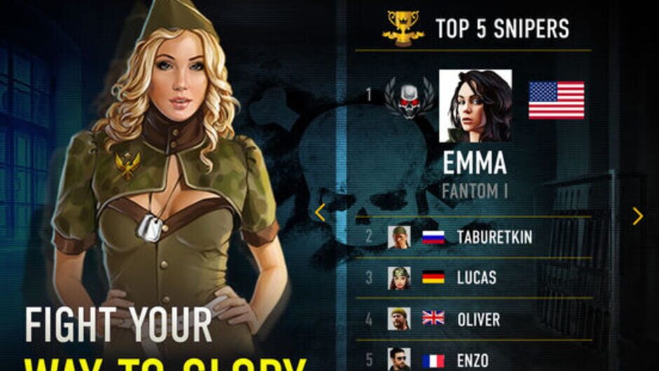 สกรีนช็อตจาก Sniper Arena: Online PvP Game (รูปที่ 4)
