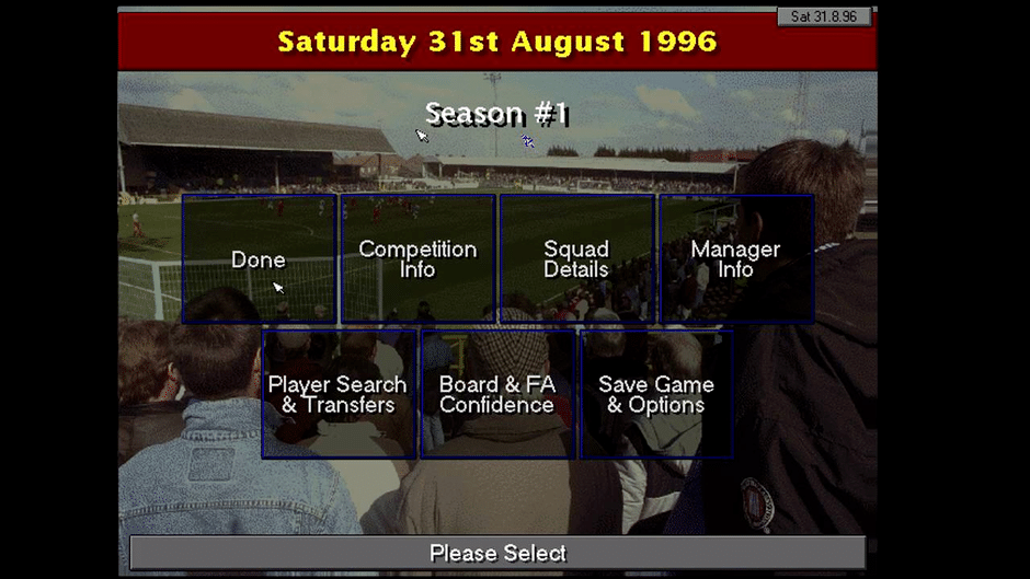 Championship Manager 2 Screenshot