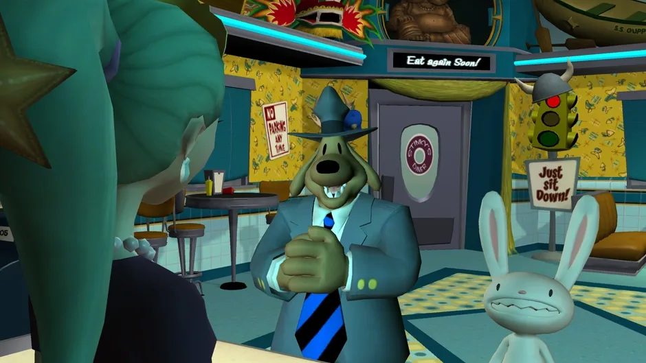 Sam & Max: Beyond Time and Space, captura de tela 2