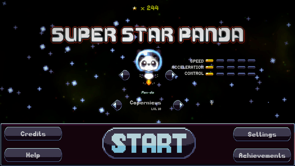 Super Star Panda Screenshot