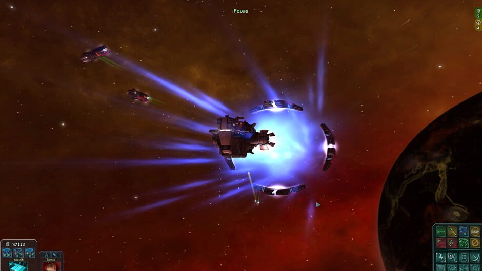 Star Wolves 3: Civil War Screenshot