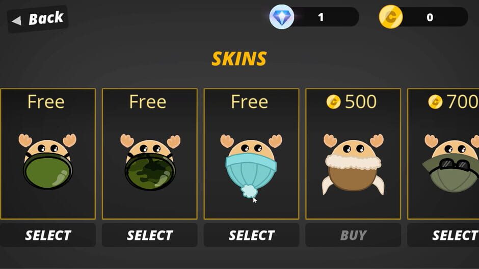 สกรีนช็อตจาก War.io : Zombie Battle Royale (รูปที่ 3)