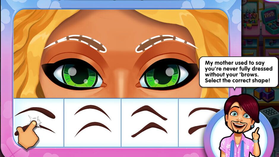 Sally's Salon: Kiss & Make-Up Screenshot