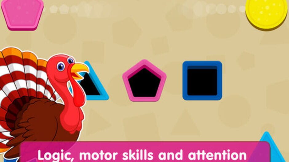 สกรีนช็อตจาก Smart Baby Shapes (รูปที่ 2)