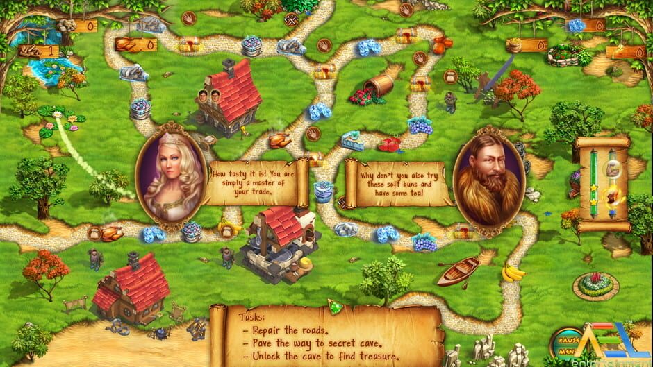 Happy Empire: A Bouquet for the Princess Screenshot