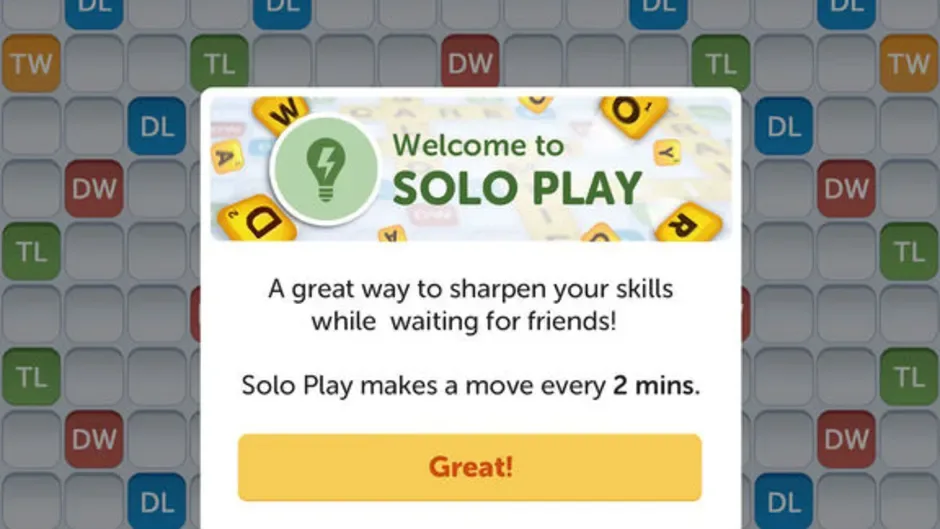 Words With Friends Classic, captura de tela 2