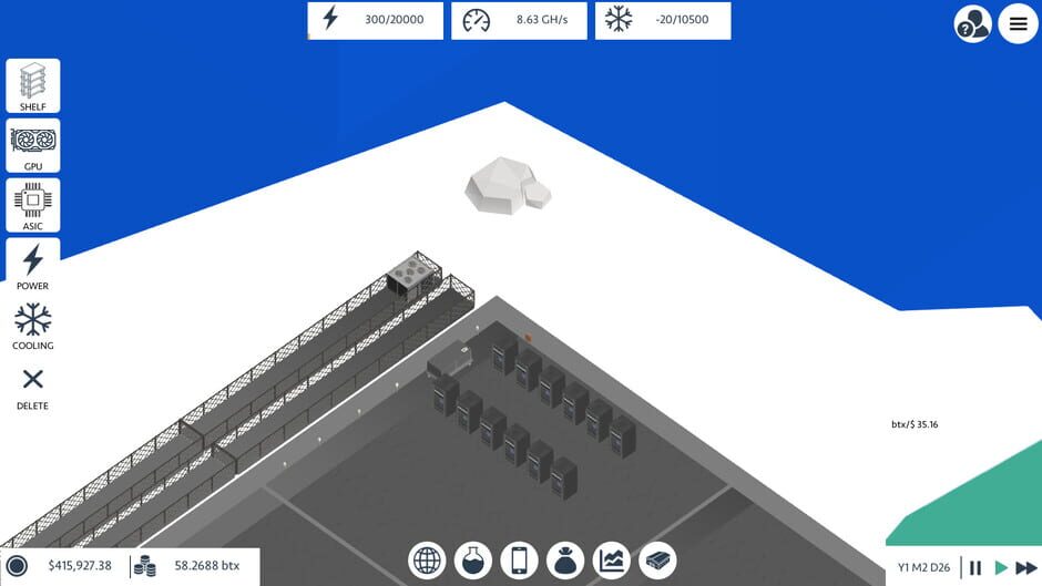 Blockchain Tycoon Screenshot