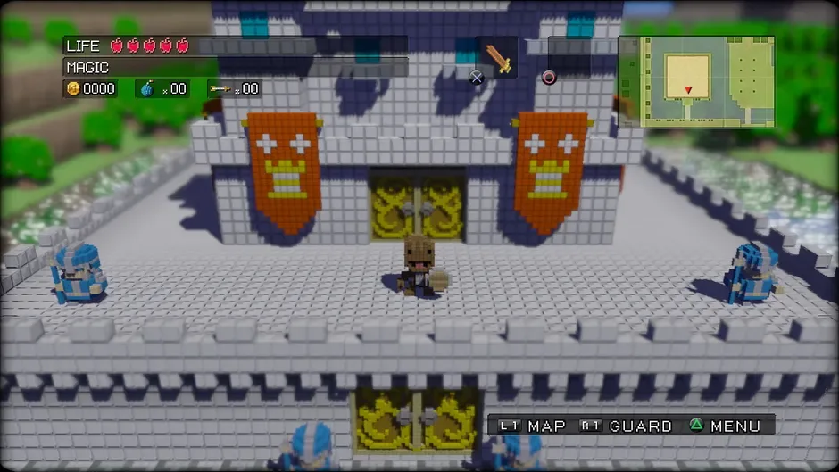 Skärmbild 1 från 3D Dot Game Heroes