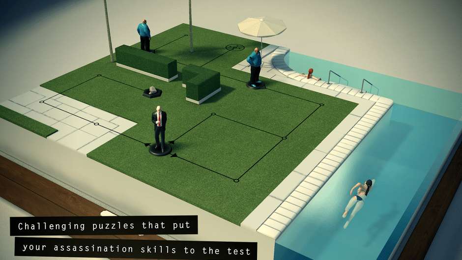 Hitman Go Screenshot