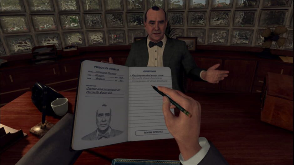 Screenshot L.A. Noire: The VR Case Files