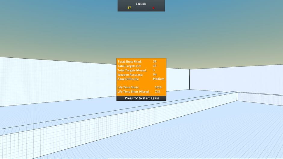 Aim Trainer Pro Screenshot