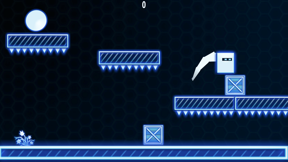 2D Neon Cube Screenshot