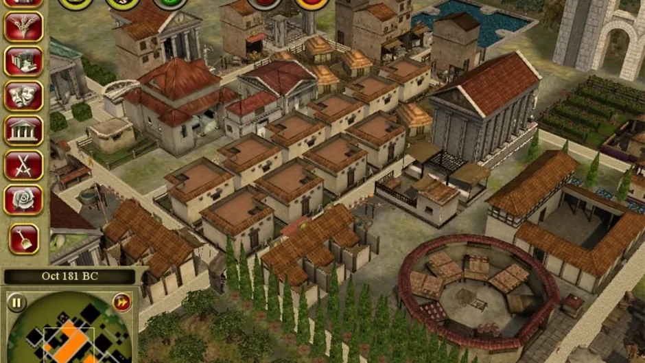 CivCity: Rome, captura de tela 2