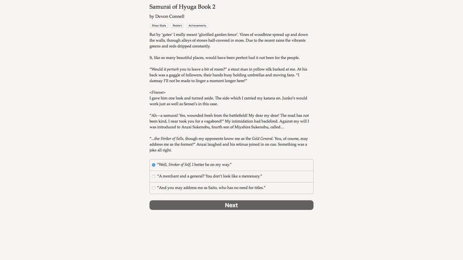 Samurai of Hyuga Book 2 Screenshot