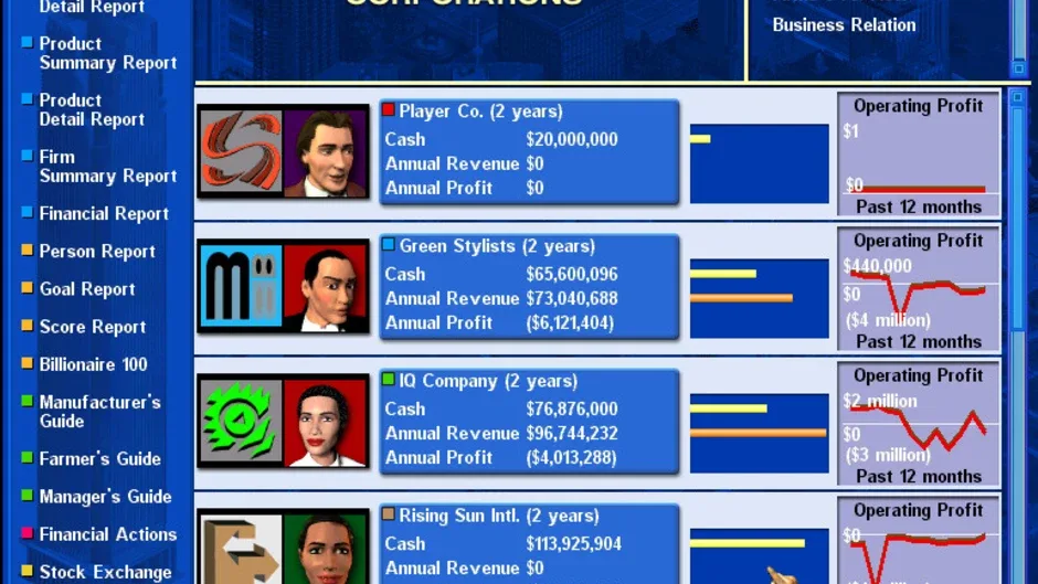 Capitalism II, captura de tela 3