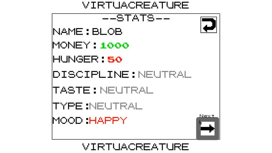 VirtuaCreature Screenshot