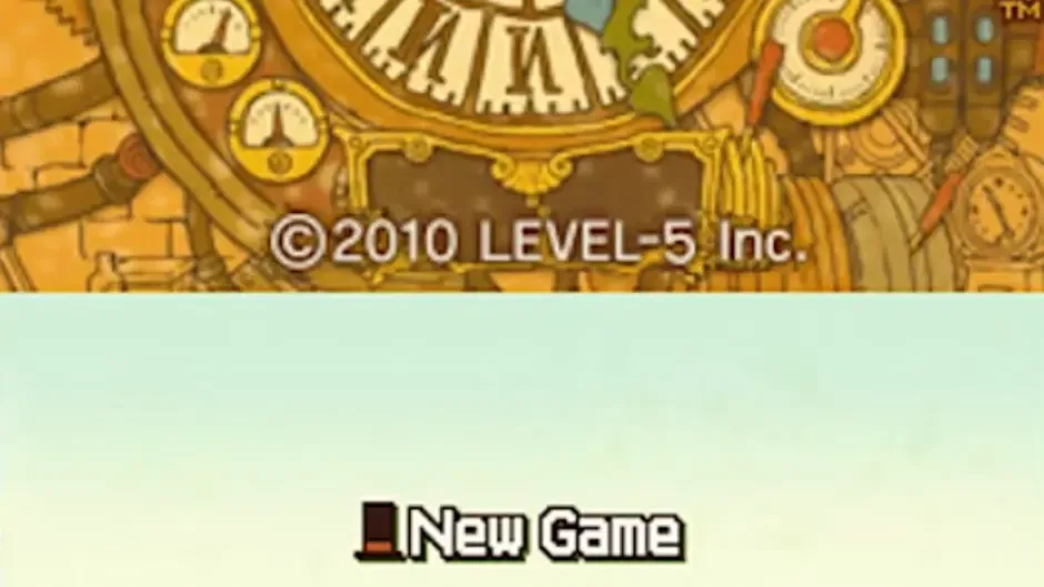 Professor Layton and the Unwound Future, captura de tela 2