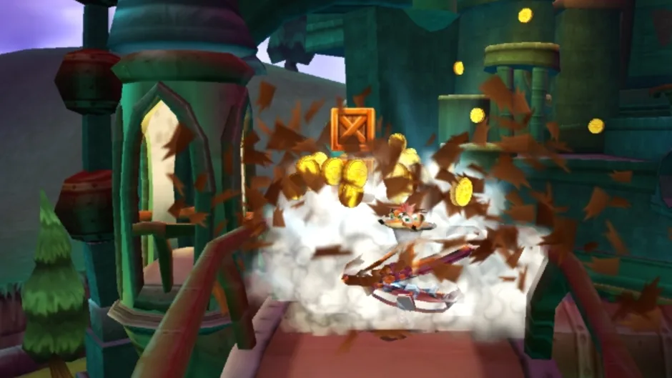 Crash Tag Team Racing, captura de tela 1