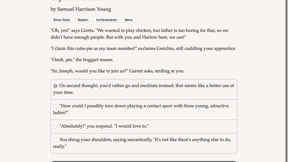 Captive of Fortune Screenshot