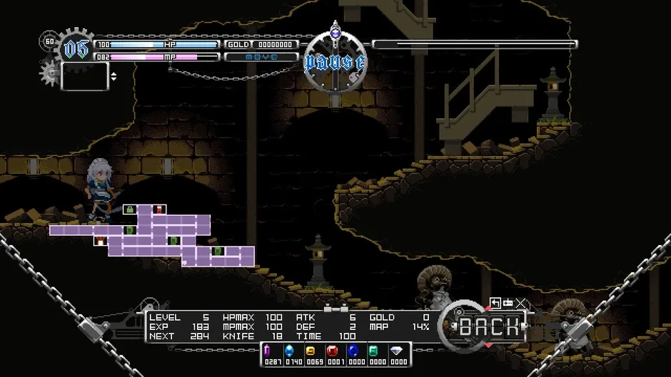 Touhou Luna Nights, captura de tela 4