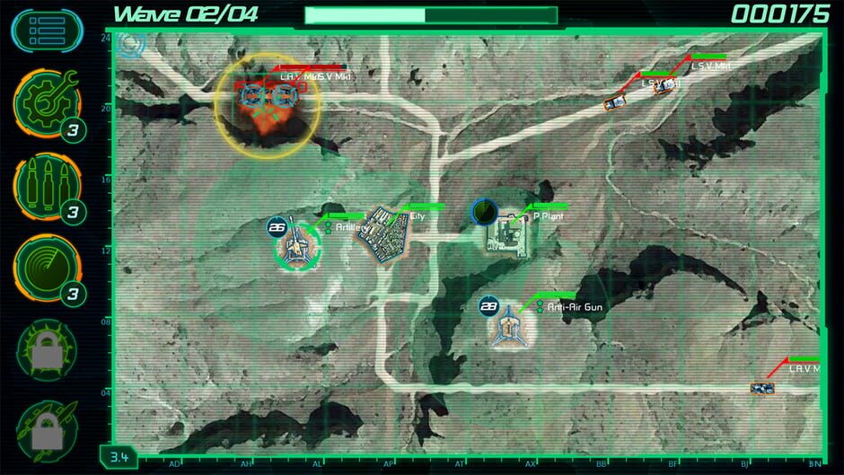 Radar Defense Screenshot