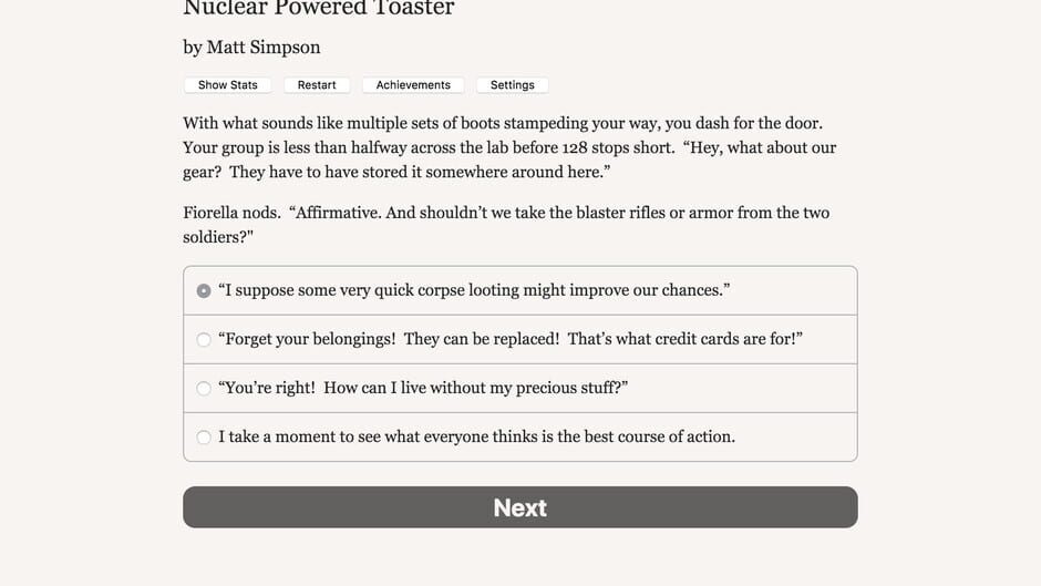 Nuclear Powered Toaster Screenshot