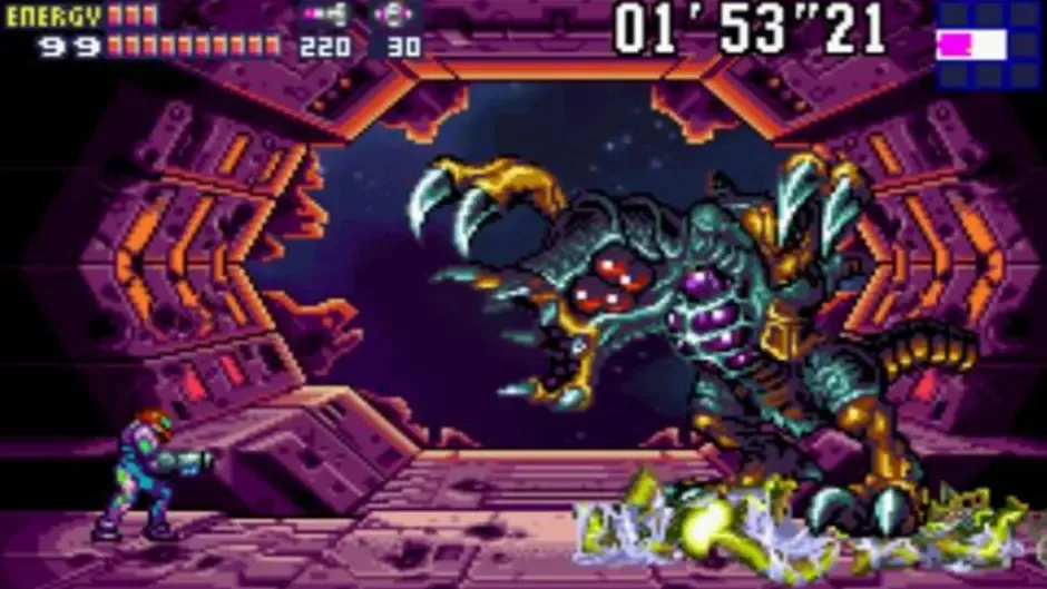 Metroid Fusion, captura de tela 5