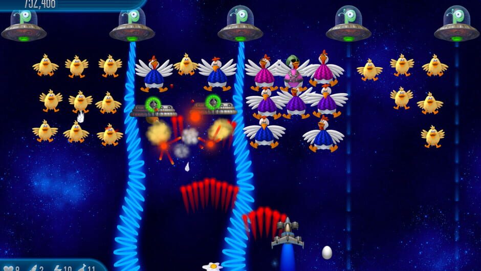 Chicken Invaders 5: Cluck of the Dark Side Screenshot