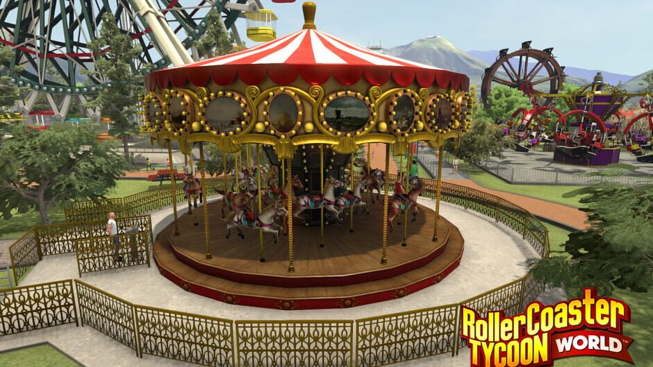 Screenshot RollerCoaster Tycoon World