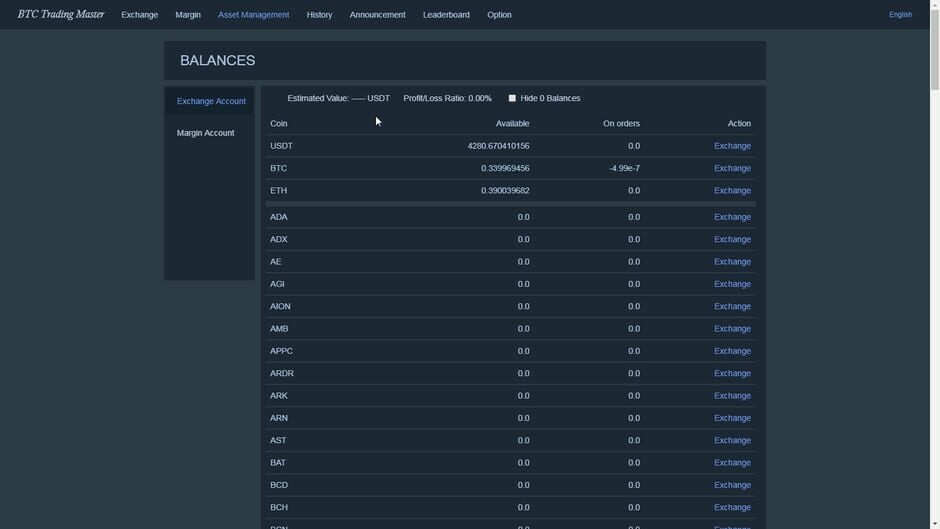 Bitcoin Trading Master Screenshot