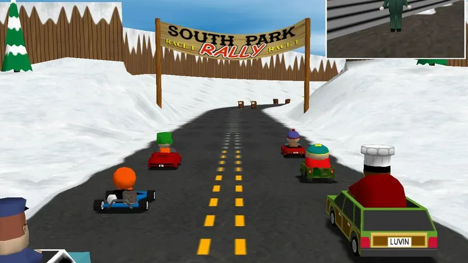 South Park Rally, captura de tela 1