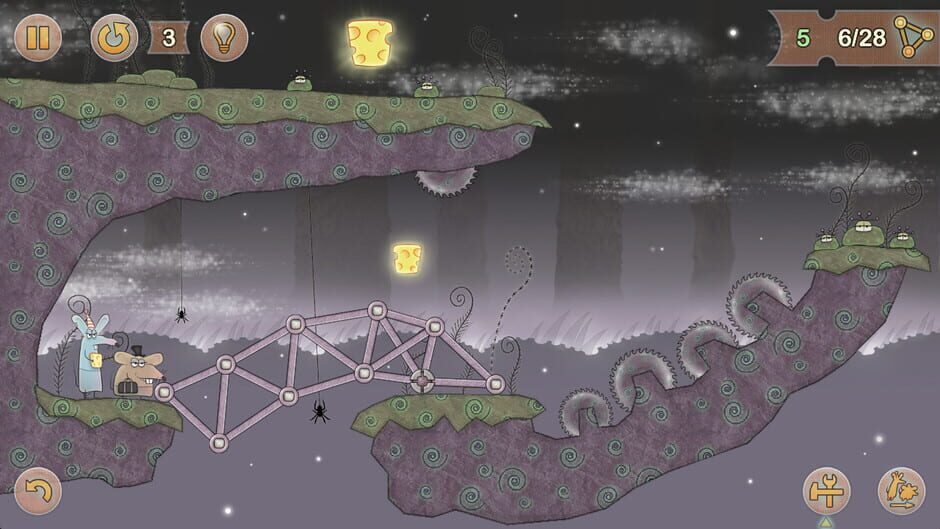 Tiny Bridge: Ratventure Screenshot