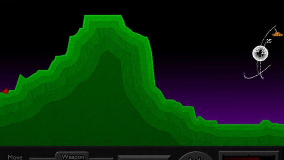 สกรีนช็อตจาก Pocket Tanks Deluxe (รูปที่ 10)