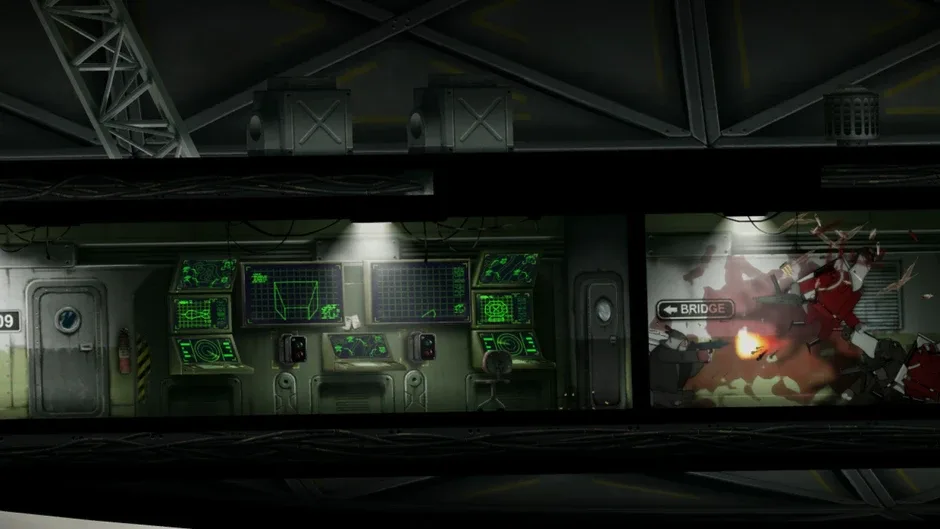 Rocketbirds: Hardboiled Chicken, captura de tela 1