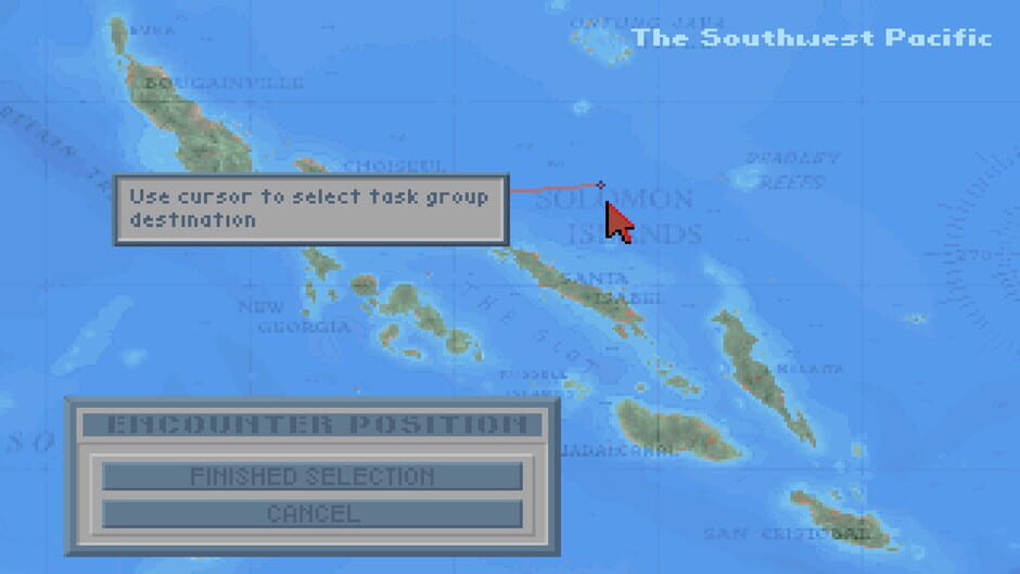Task Force 1942: Surface Naval Action in the South Pacific Screenshot