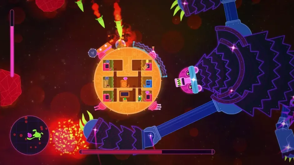 Lovers in a Dangerous Spacetime, captura de tela 4