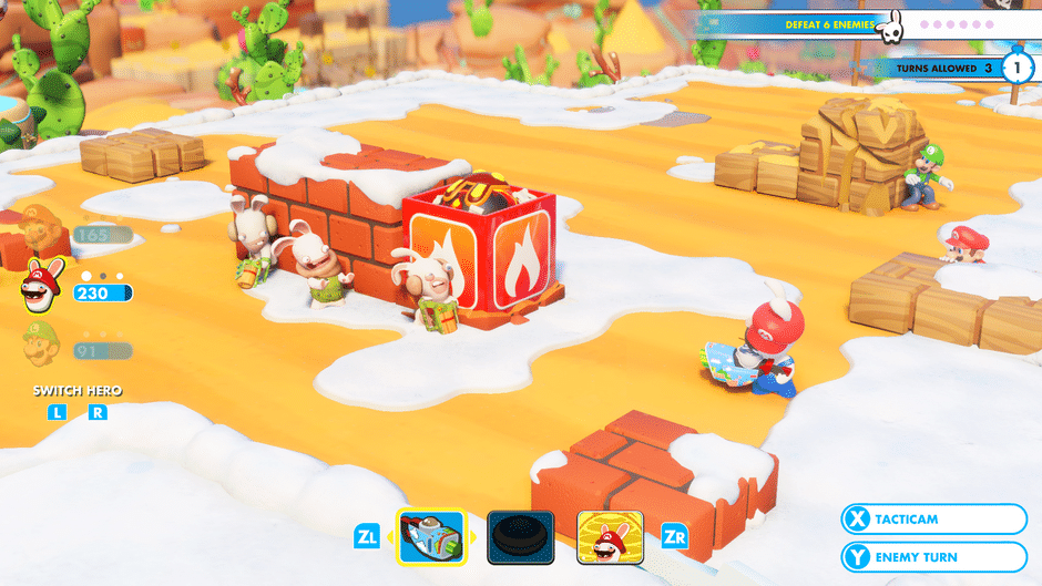 Mario + Rabbids Kingdom Battle Screenshot