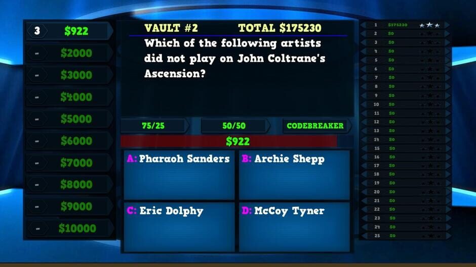 Trivia Vault: Music Trivia Screenshot