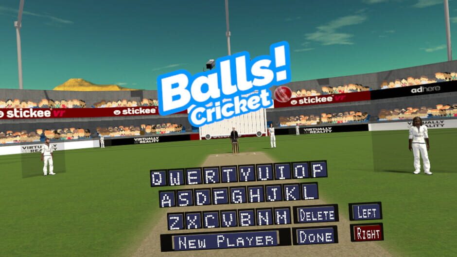 Balls! Virtual Reality Cricket Screenshot