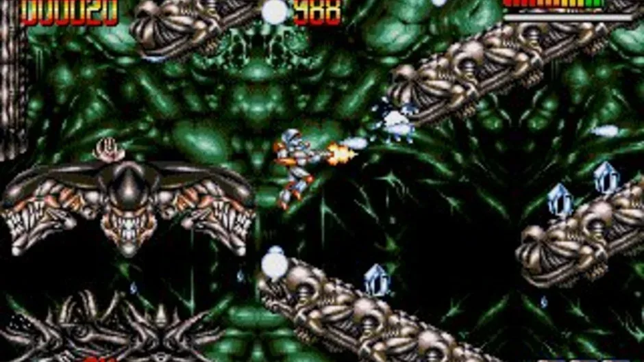 Mega Turrican, captura de tela 4
