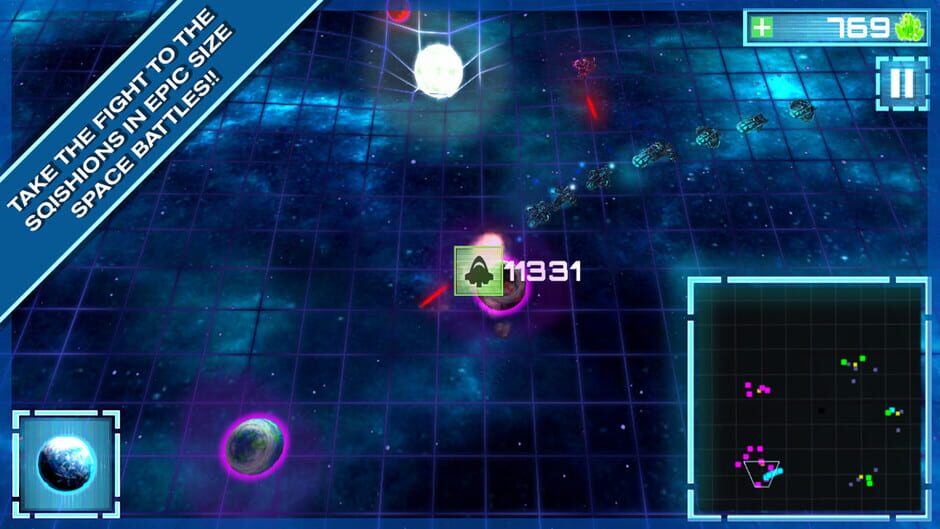 Relativity Wars - A Science Space RTS Screenshot