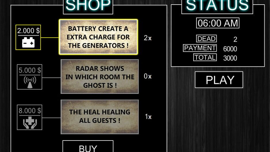 Haunted Hotel: Stay in the Light Screenshot