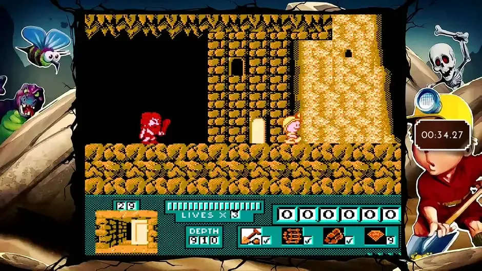 Digger T. Rock: The Legend of the Lost City screenshot 1
