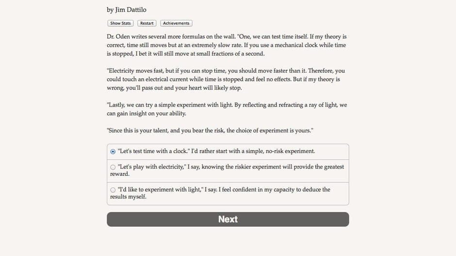 A Wise Use of Time Screenshot